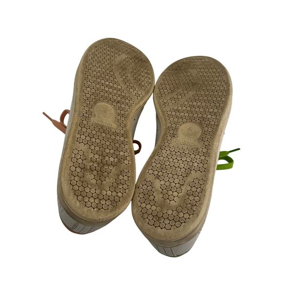 Adidas Stan Smith x Disney Miss Piggy Kermit Sneakers Men's 8 Pink & Green - Picture 7 of 12